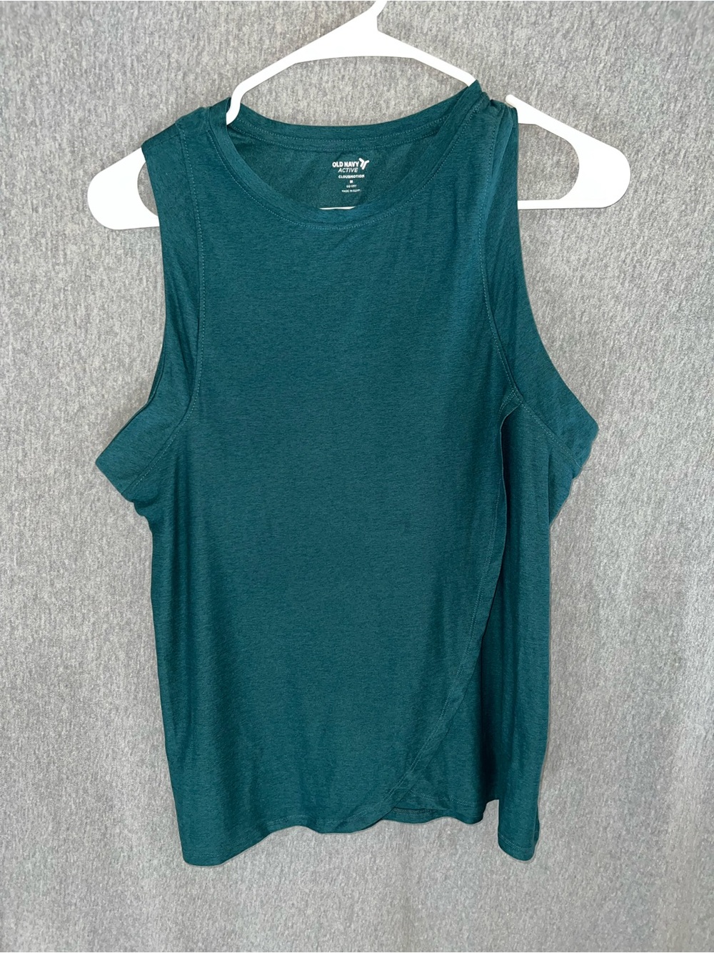 Old Navy Women's Teal Muscle Tank Top
